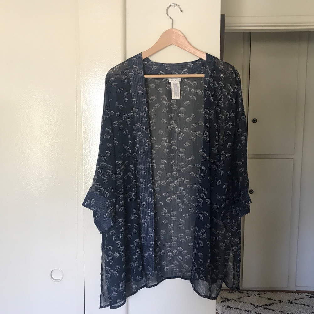 Lucky Brand floral kimono